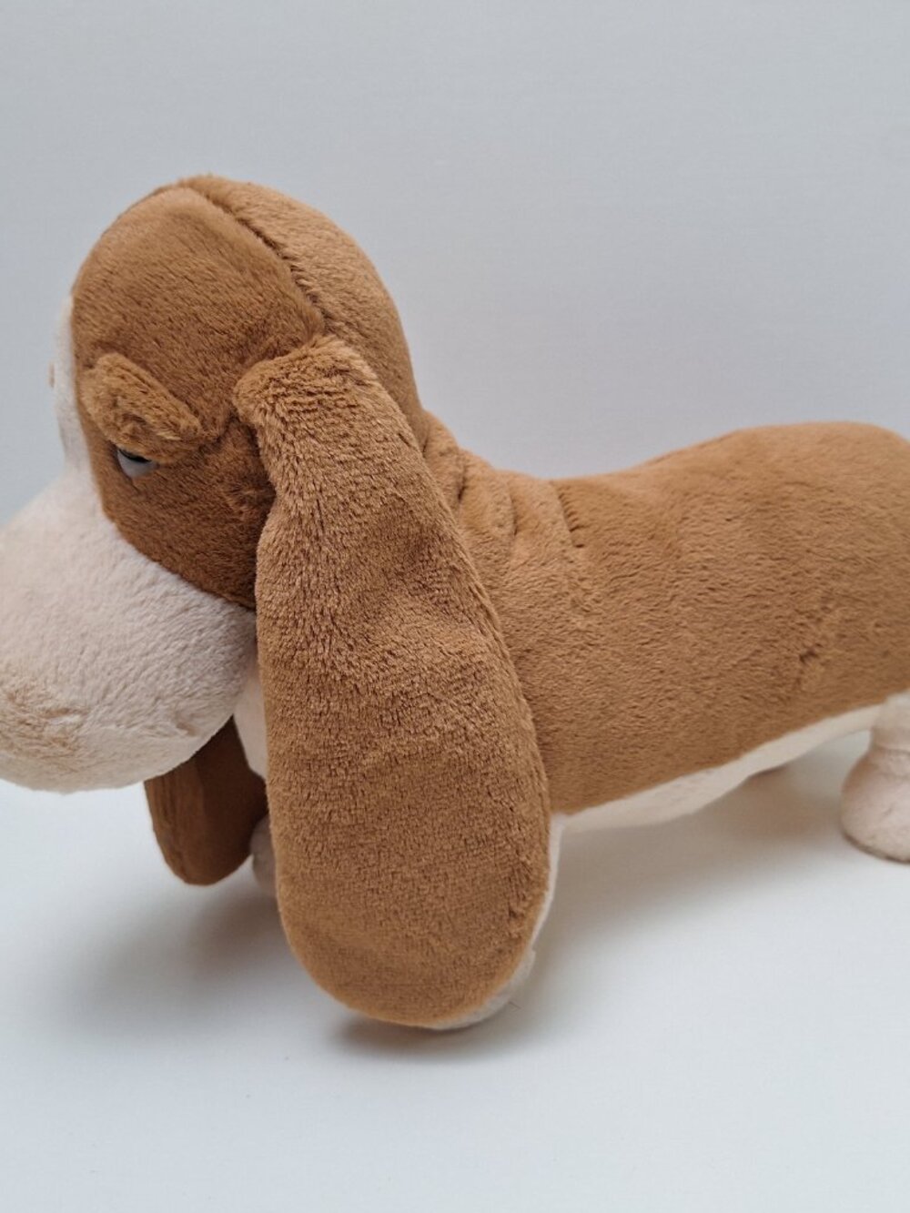 Jellycat Randall Basset Hound Plush Dog 13" Retired Pre-owned Great Condition